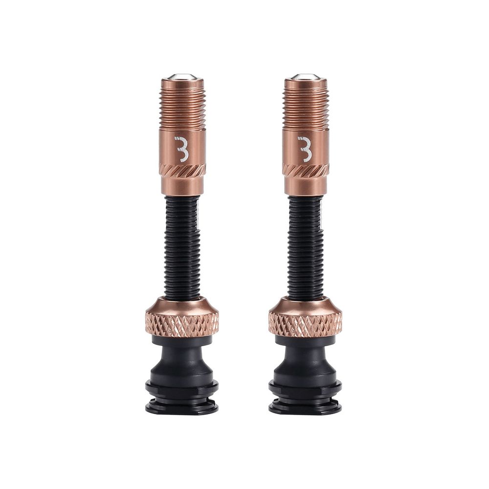 Tubeless Valves Al Valve Corecap 2 Pcs, Bti-166 | Copper - Grafite Offroad