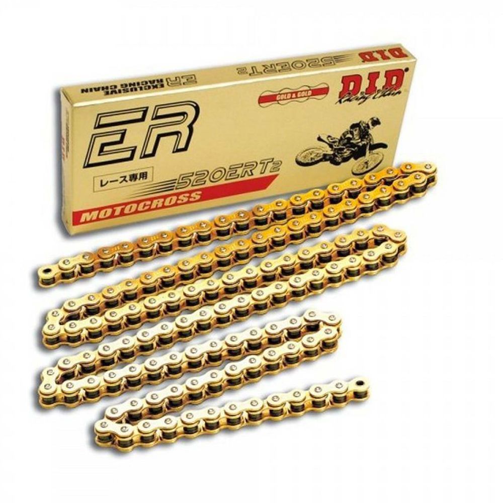 Chain Did Ert-3 Gold 520 120 Links - Grafite Offroad