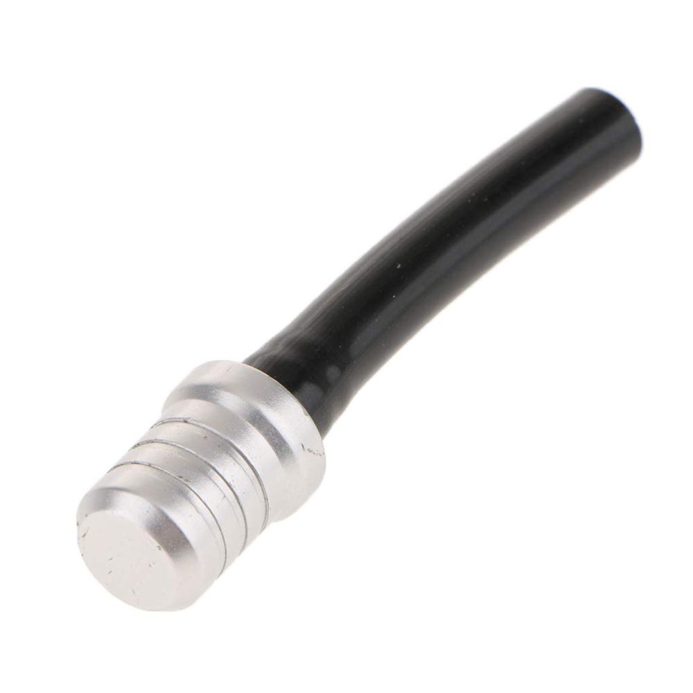 Gas Tube Vent Silver - Grafite Offroad