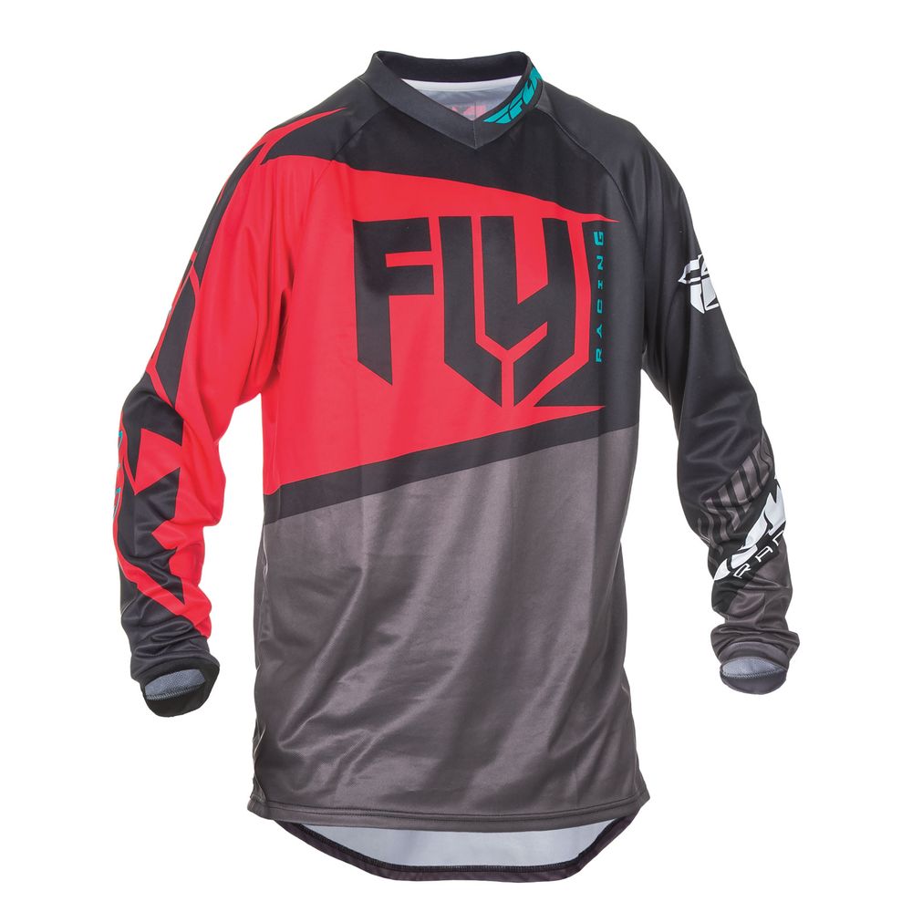 Fly F-16 Jersey Red/blk/grey Md - Grafite Offroad