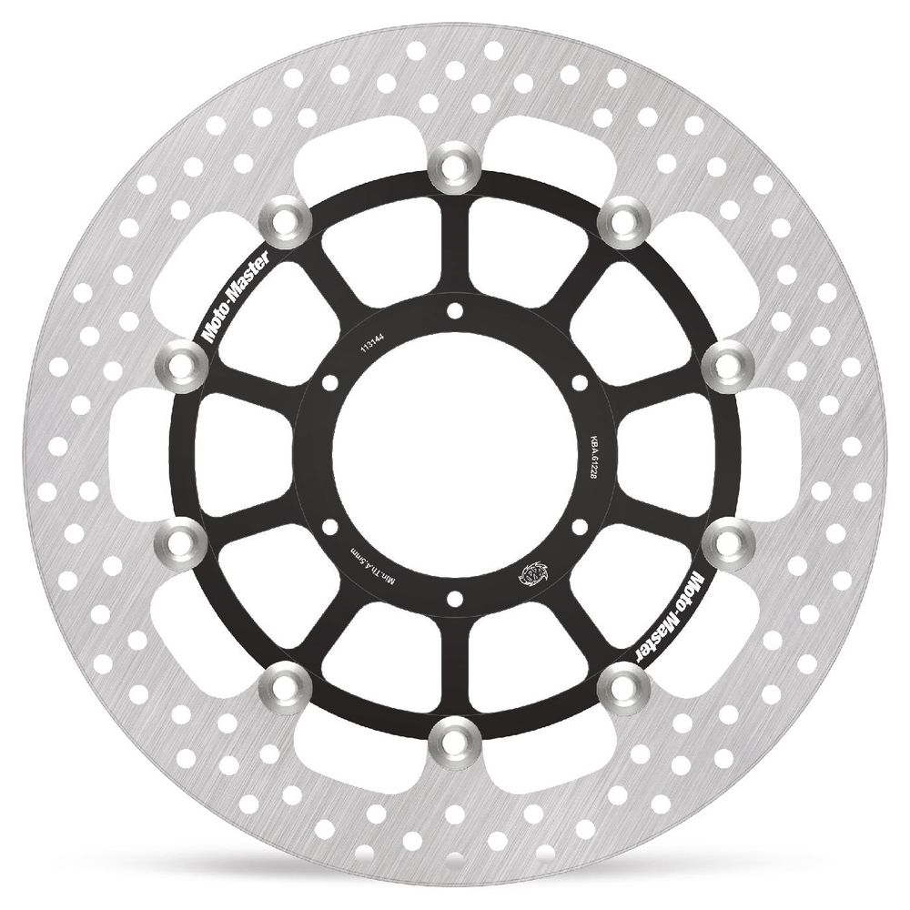 Brake Disc Road Halo - Floating - Front - Honda: Cbr900rr Fireblade, Cbr954rr - Grafite Offroad