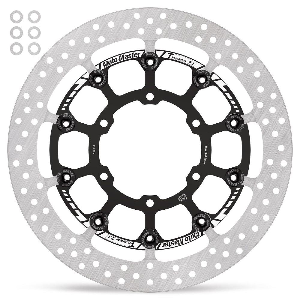 Brake Disc Road Prof. Halo - Floating - Front - Suzuki: Gsx-r 1000 (t-floater 320x7.1x30mm) - Grafite Offroad