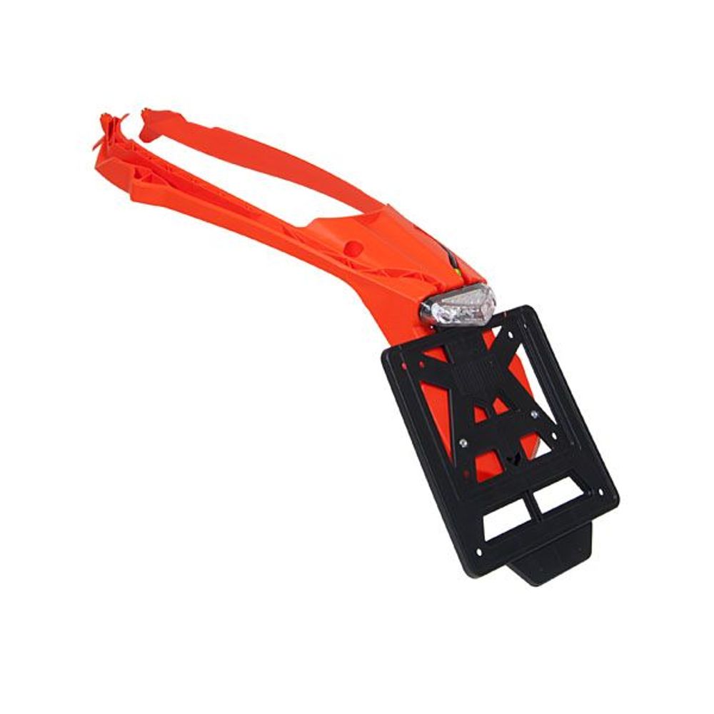 Led-taillight Mod. Integra for Ktm Exc-exc-f 17-19 Orange - Grafite Offroad