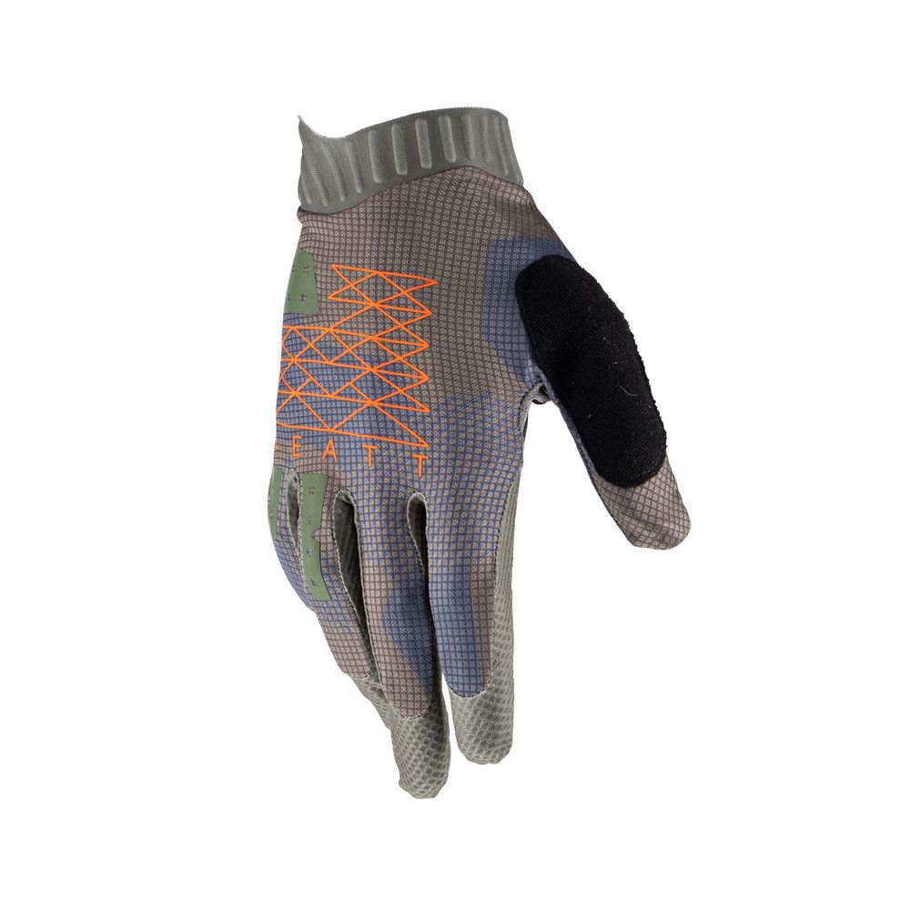 MTB Gloves 1.0 GRIPR with reinforce palm in MicronGrip - Grafite Offroad