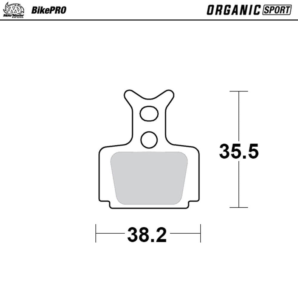 Brake Pads Bicycle Organic Sport: Formula C1,cura,cure-e, Mega, R1, R1r, Rx, Ro, Ror, the One - Grafite Offroad