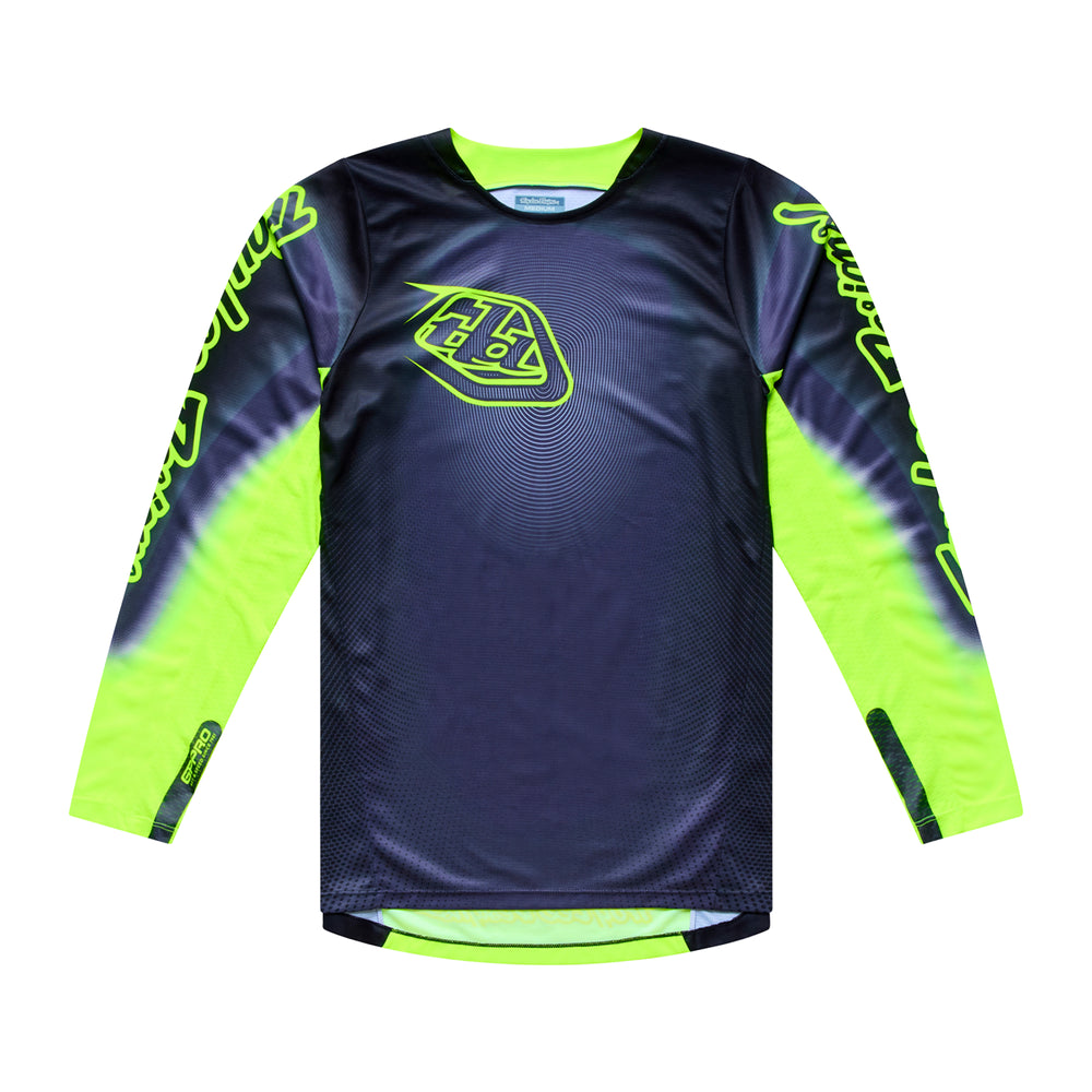 T-shirt GP Pro - Imprint - Grey / Yellow fluo - XL Troy Lee Designs - Grafite Offroad