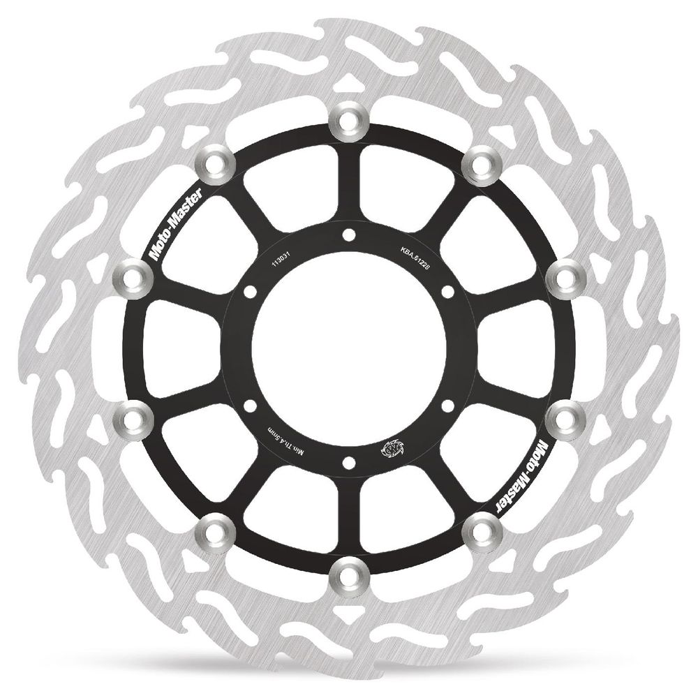 Brake Disc Road Flame - Floating - Front Right - Honda: Cbr1000rr Fireblade, Vtr1000 Sp1/sp2 - Grafite Offroad