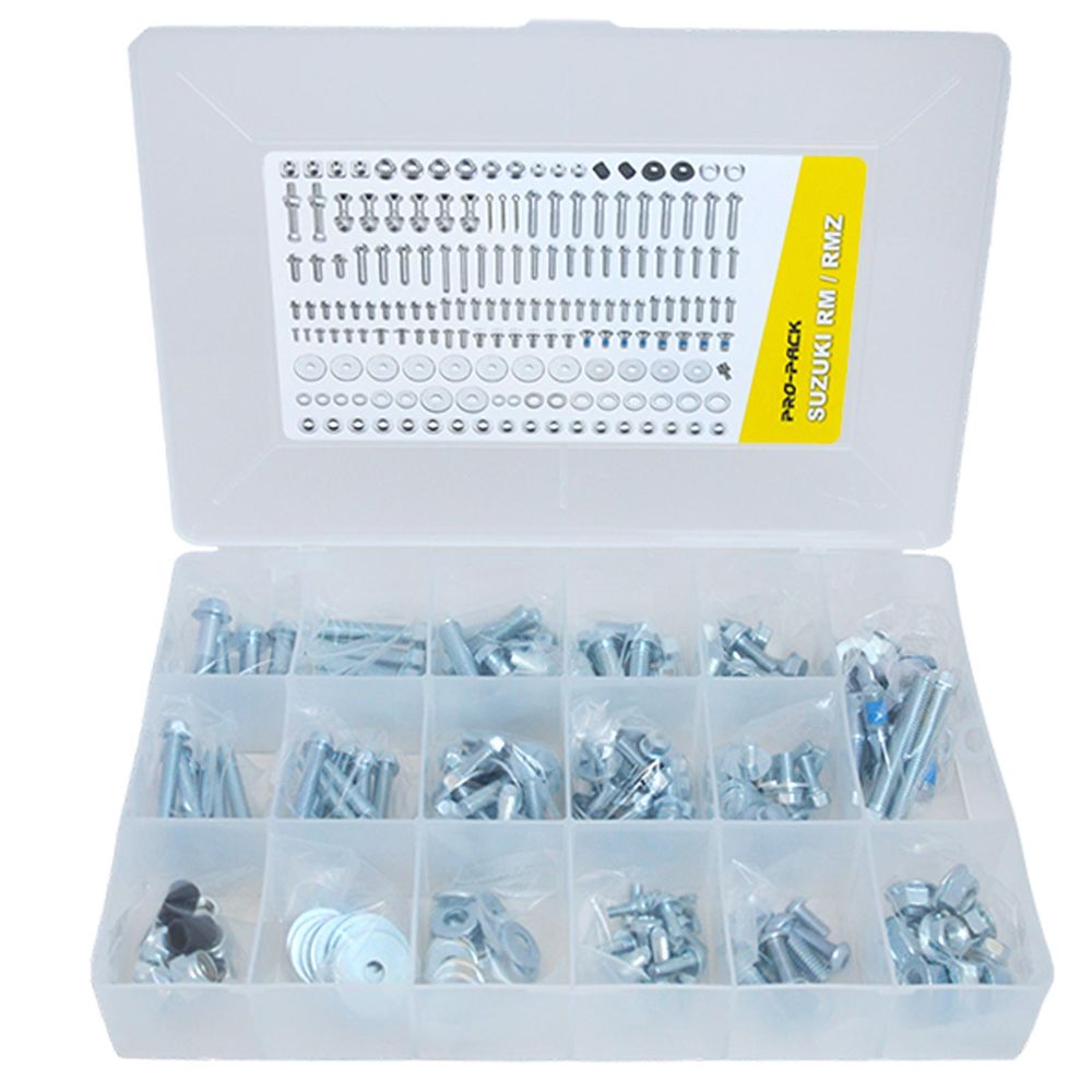 Bolt Kit Pro Pack Suzuki Rm / Rm-z - Grafite Offroad