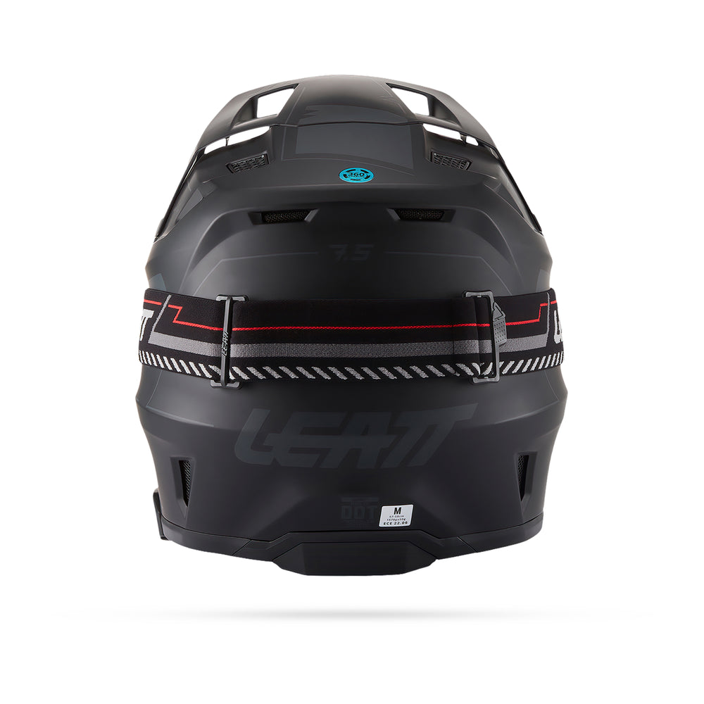 Helmet Kit Moto 7.5 Cardo Leatt - Grafite Offroad