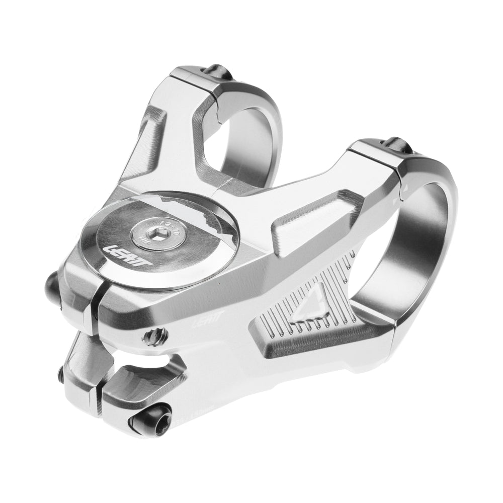 MTB Stem Leatt Gravity 6.0 35mm Clamp 50mm Length Silver Leatt