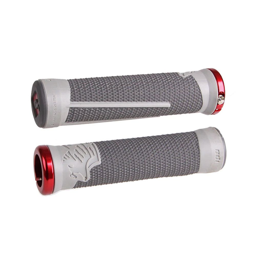 Ag-2 Signature V2.1 Lock-on Grips | Gray-graphite / Red