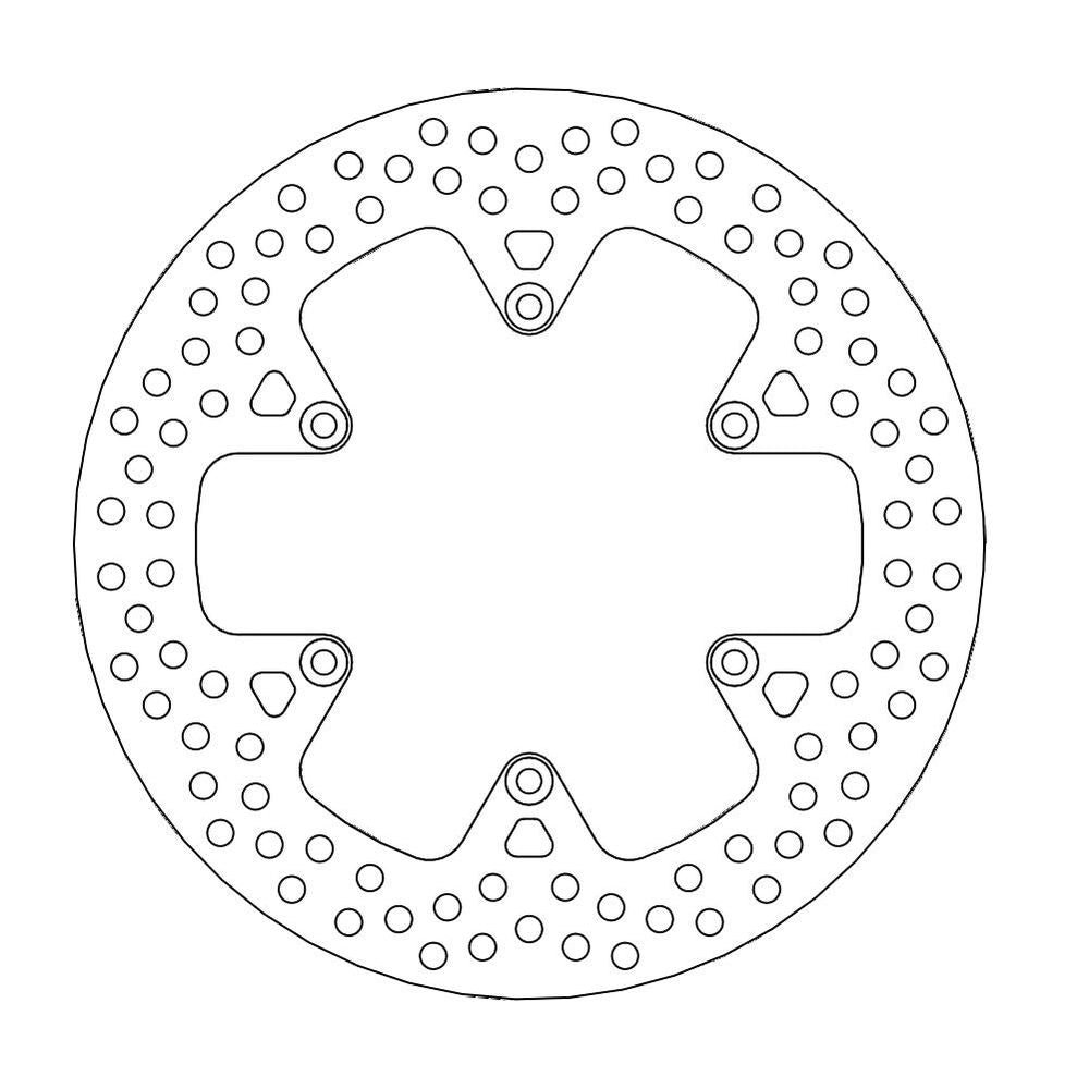 Brake Disc Road Halo - Rear - Ktm: 690r/enduro, 950 Super Enduro R, 690sm/smc, 990 Adventure - Grafite Offroad