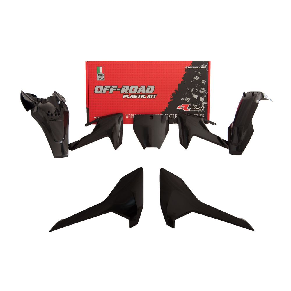 Plastics Kit 5 Pcs Black Replica Husqvarna - Grafite Offroad