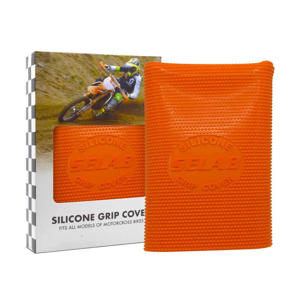 Silicone Grip Cover Orange - Grafite Offroad