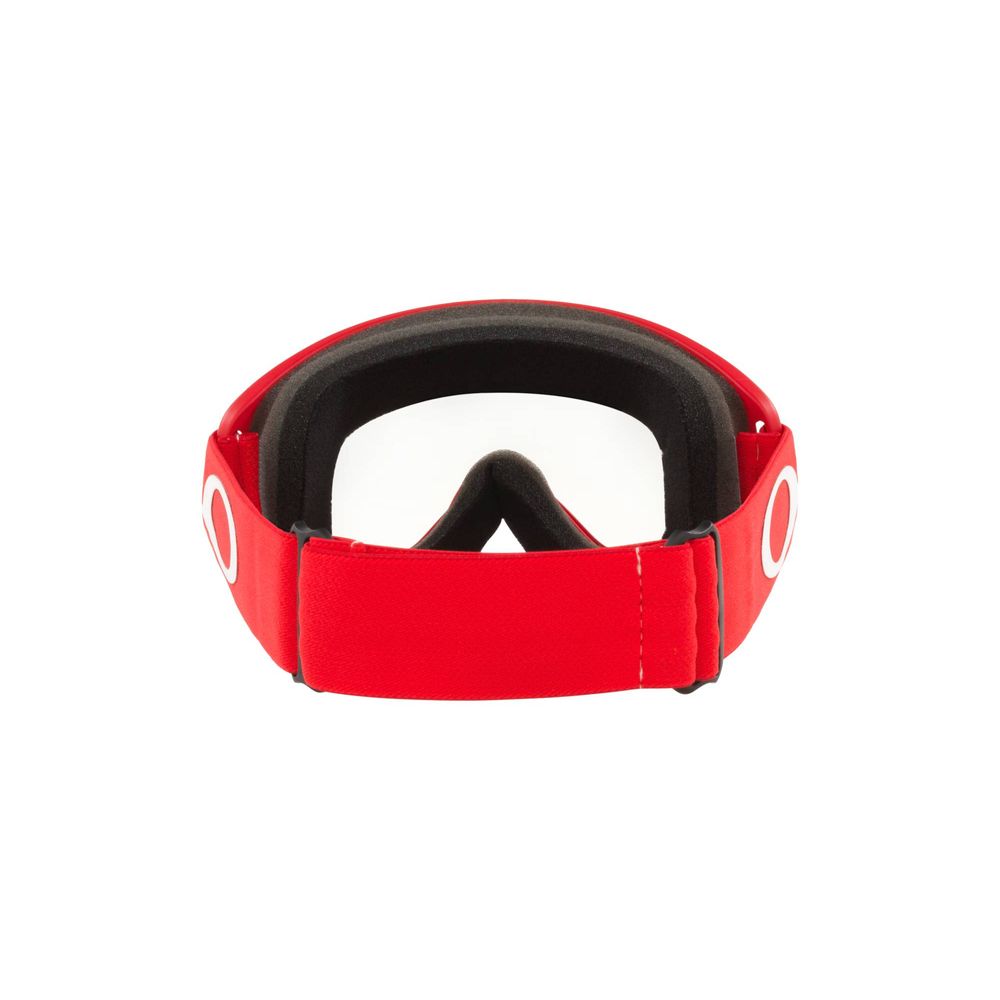 Maschera O FRAME 2.0 PRO XS, Rosso Moto, Trasp.