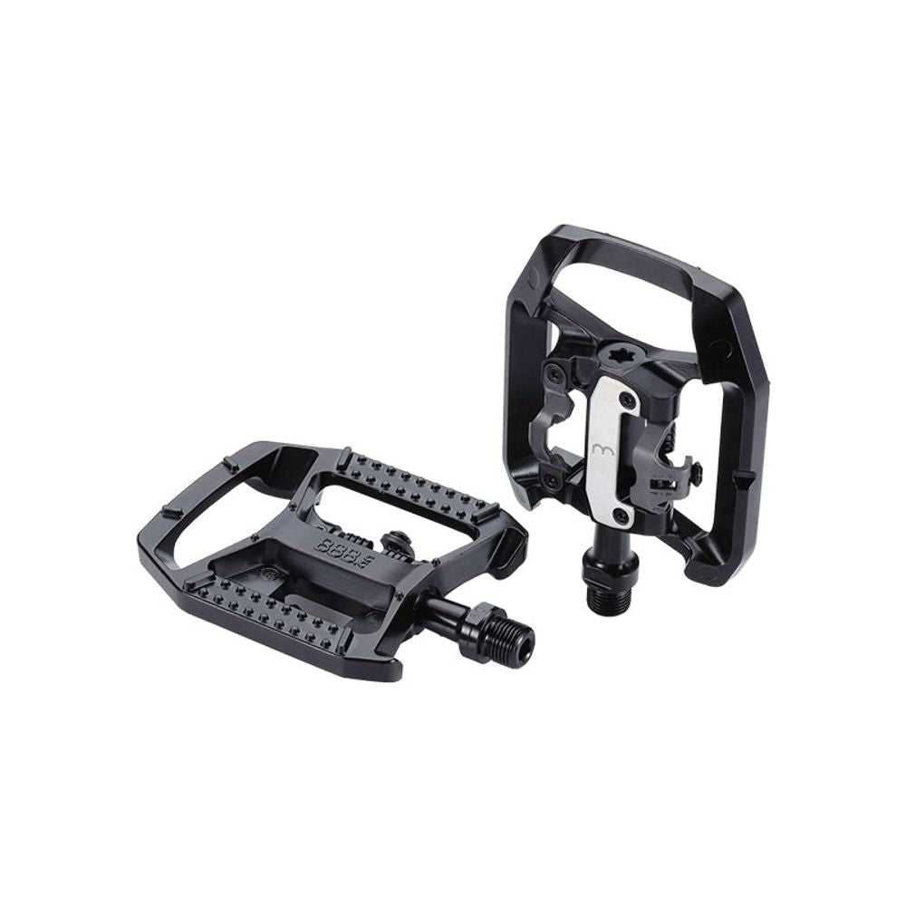 Pedals Clipless/flat Dualchoice Mtb | Black - Grafite Offroad