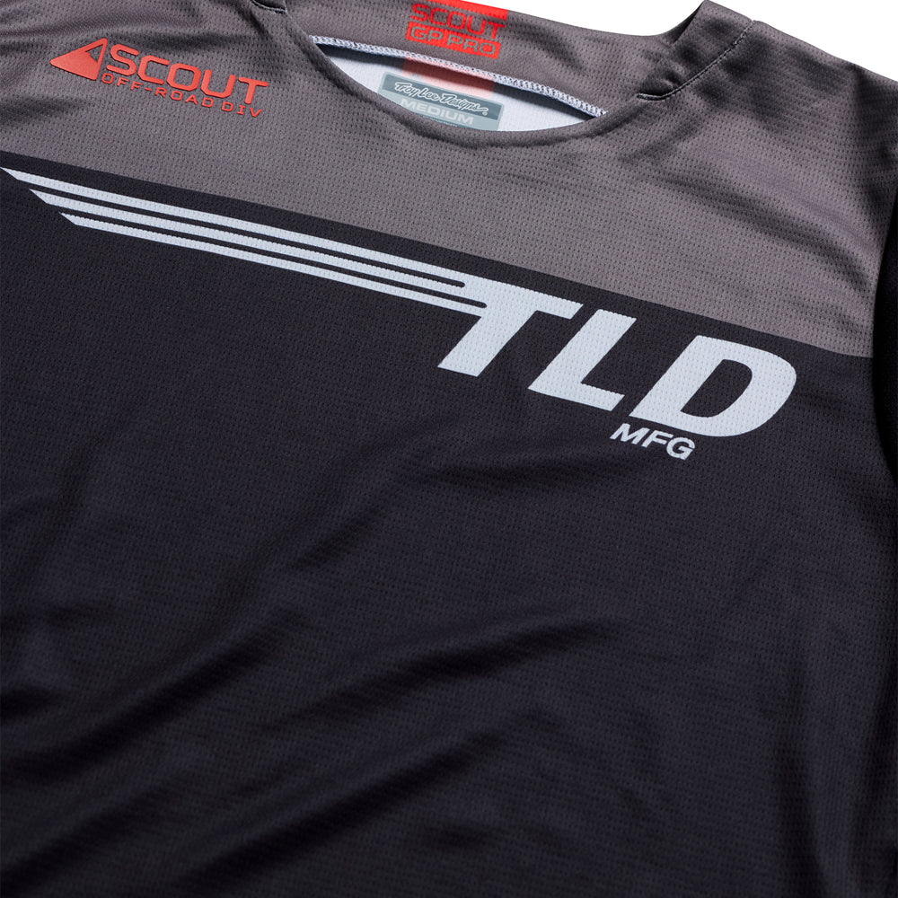 T-shirt Scout GP Pro - Winged - Black - M Troy Lee Designs - Grafite Offroad