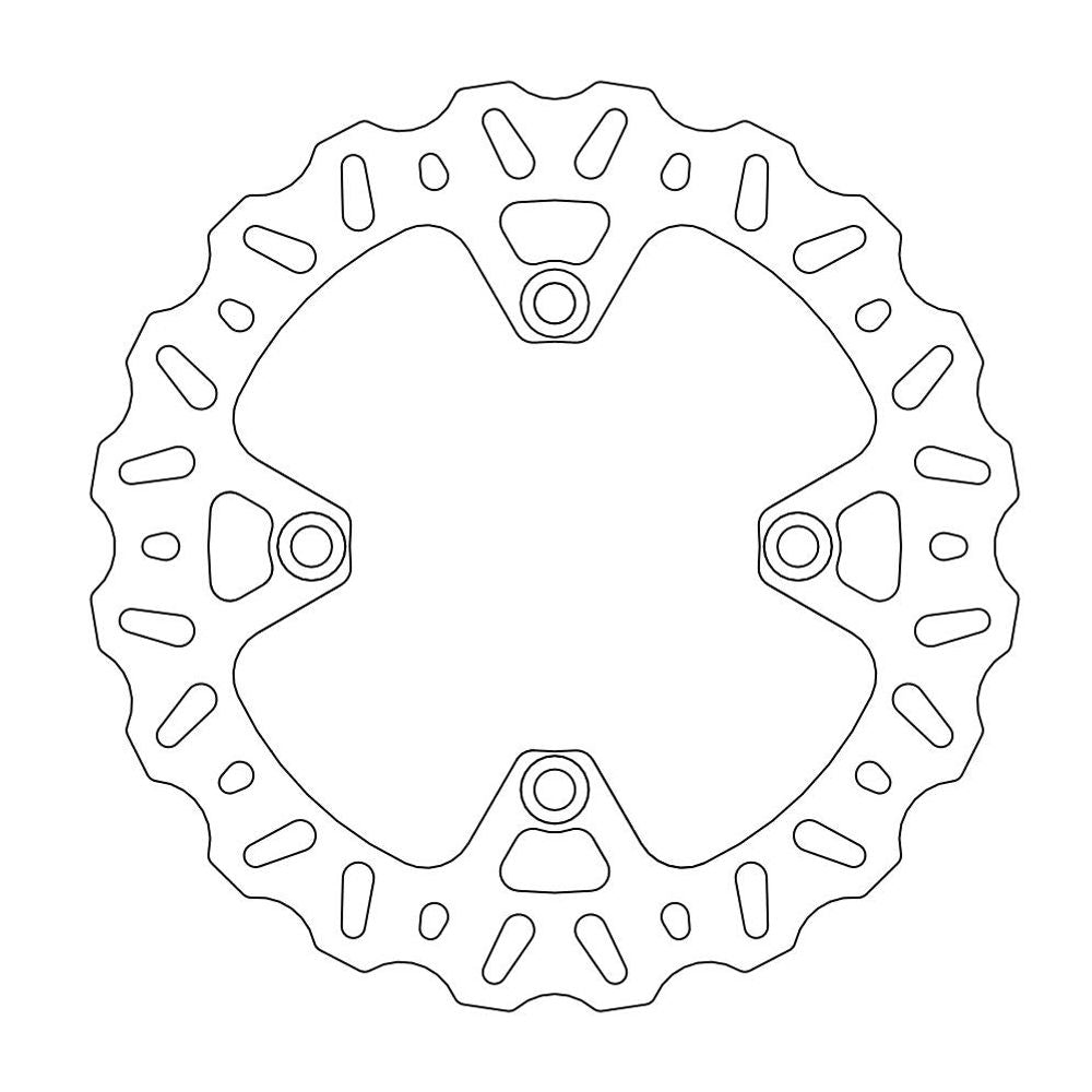 Brake Disc Scooter Nitro - Front - Honda: Sh125i/sh150i - Grafite Offroad