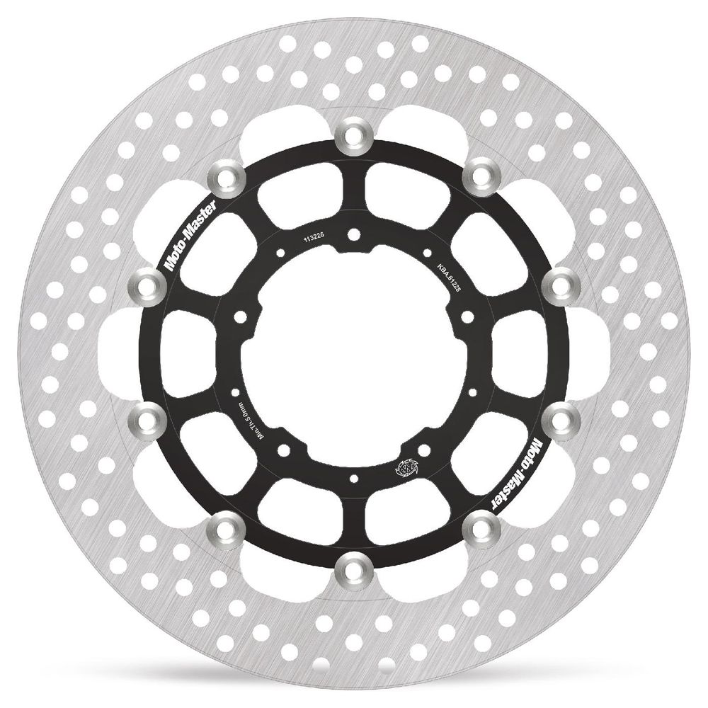 Brake Disc Road Halo Racing - Floating - Front - Honda: Cb 1000 R Abs / Cb 1000 R+ - Grafite Offroad
