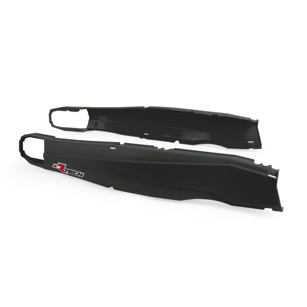 Plastic Swingarm Protectors Black Replica Beta - Grafite Offroad