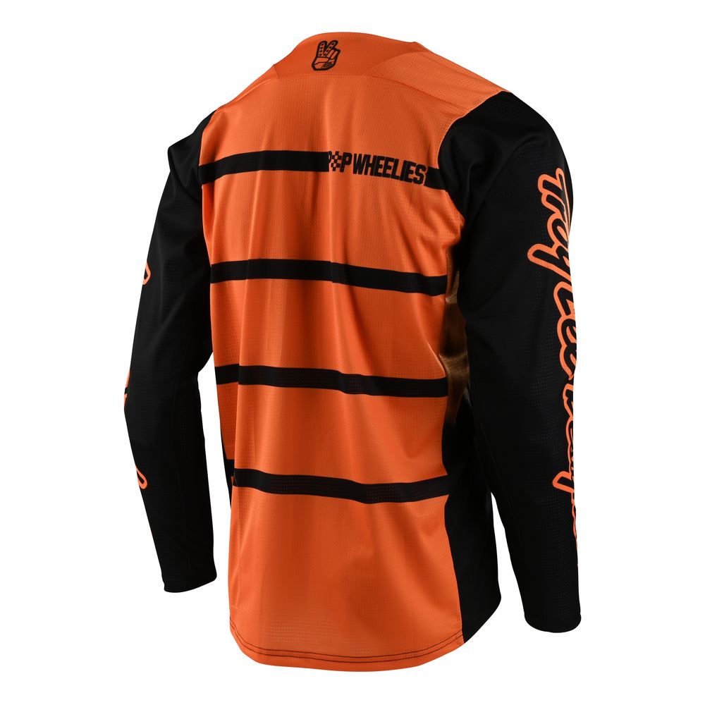 MTB jersey TLD SKYLINE DIFFUZE lightweight with long sleeves
