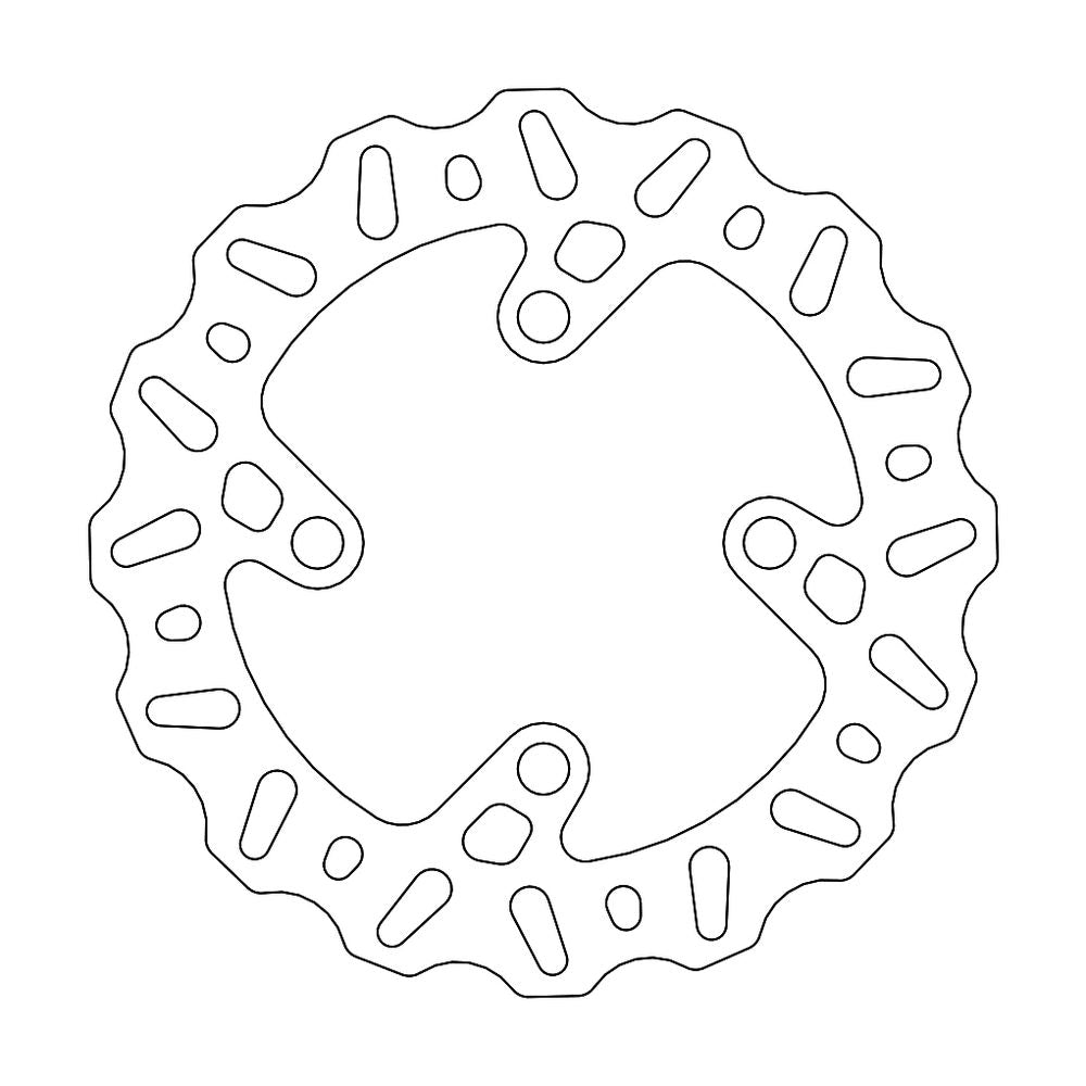 Brake Disc Off-road Nitro - Front Trial - Left Beta - Grafite Offroad