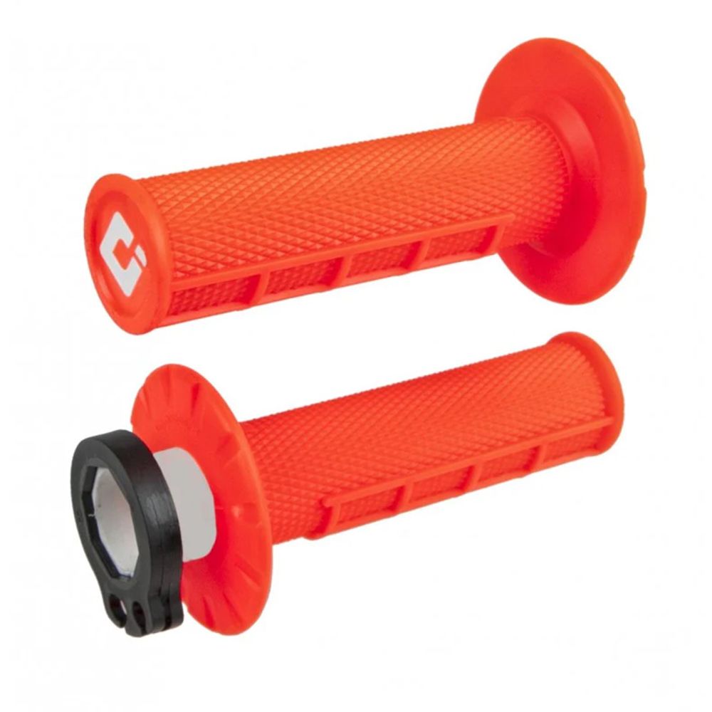 Manopole A Bloccaggio Rapido Half-Waffle Mx Fluo Arancione