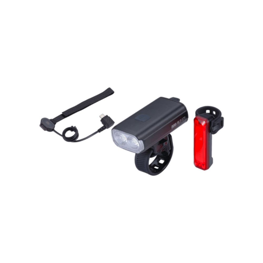 Lights Set Front-rear Strikduo 1200 Combo + Bls-137 Signal + Remote - Grafite Offroad