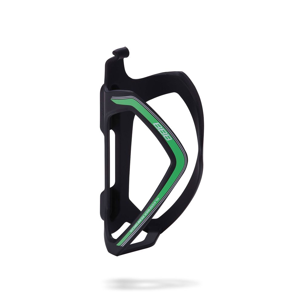 Bottle Cage Flexcage | Matt Black-green - Grafite Offroad