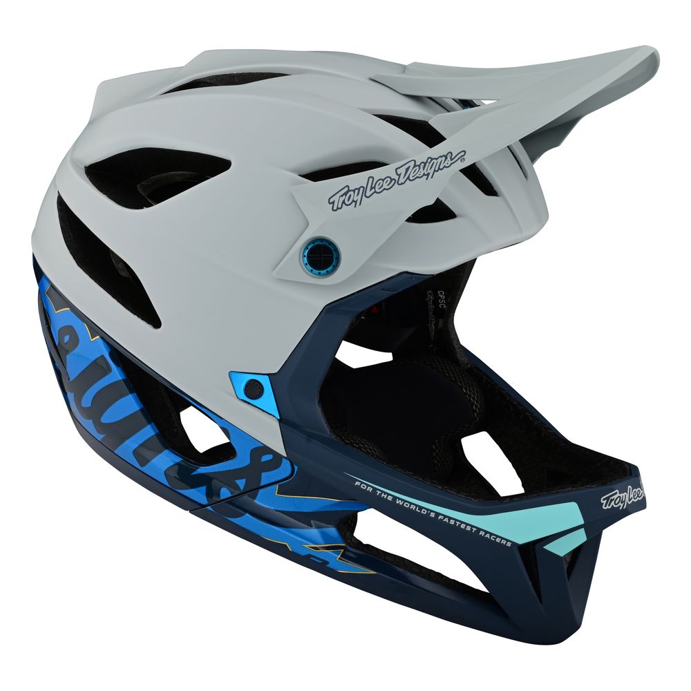 Bike Helmet TLD Stage Signature in polyacrylate for maximum protection in case of impact - Grafite Offroad