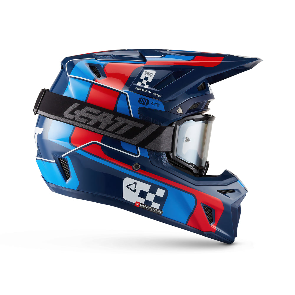 Helmet Kit Moto 8.5 Leatt - Grafite Offroad