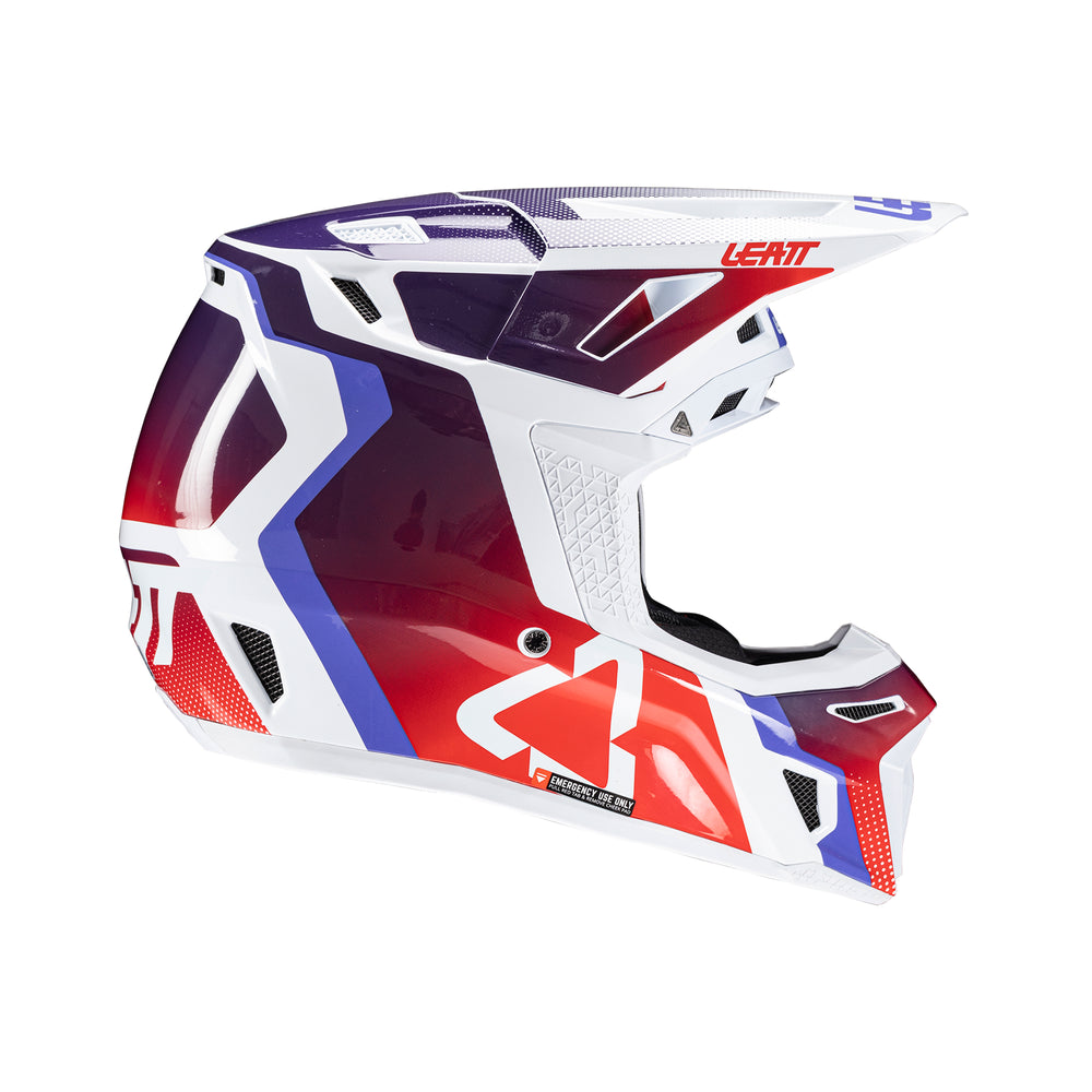 8.5 Composite motocross helmet with goggle included - Grafite Offroad