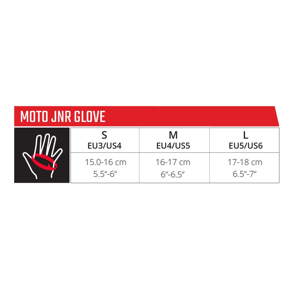 Glove Moto 1.5 Mini-Jr Leatt - Grafite Offroad