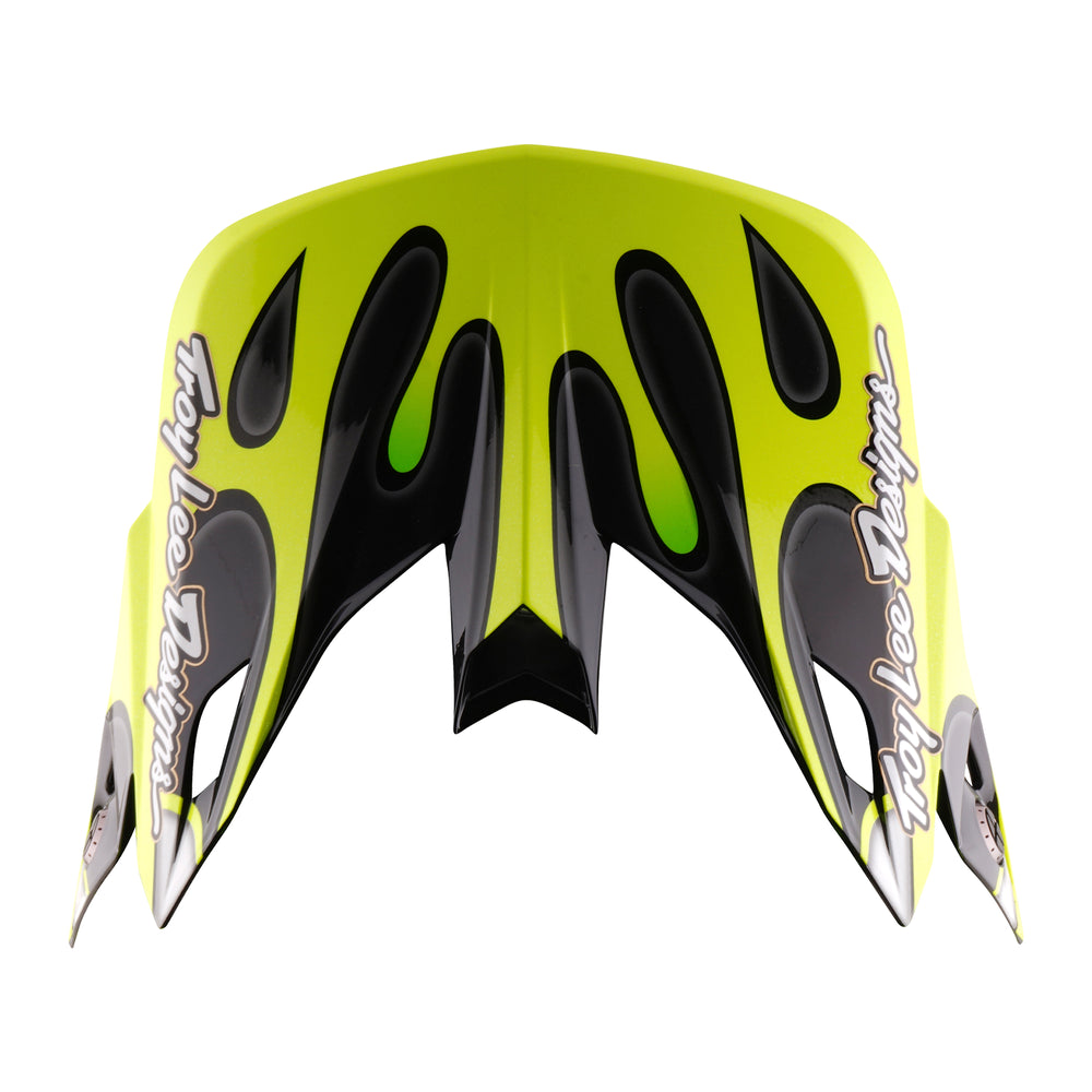 Helmet SE5 Visiera - Overspray - Grey / Yellow fluo - Taglia Unica Troy Lee Designs - Grafite Offroad