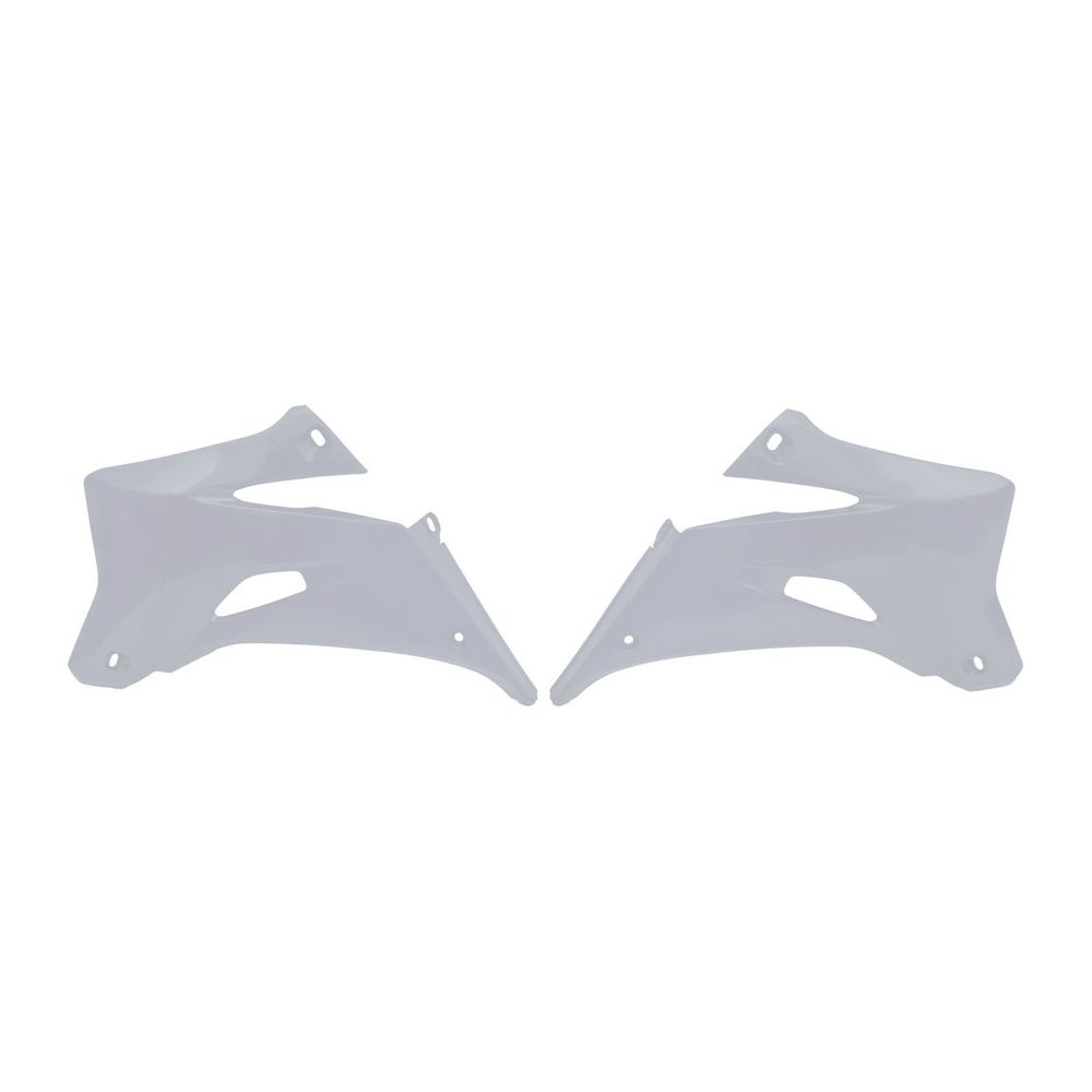 Radiator Scoops White Replica Yamaha - Grafite Offroad