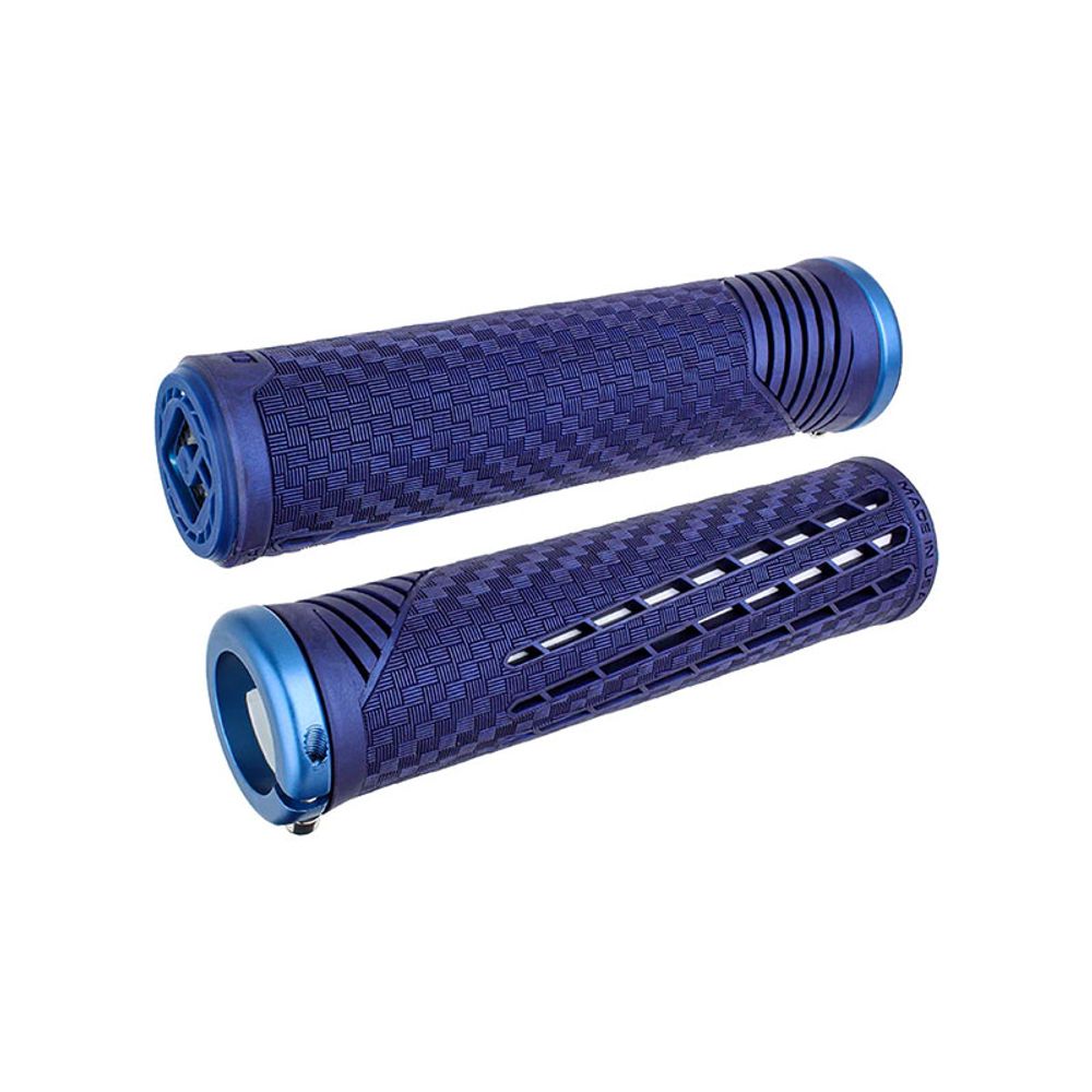 Manopole Mtb Lock-On Cf V2.1 135Mm | Blu-Blu