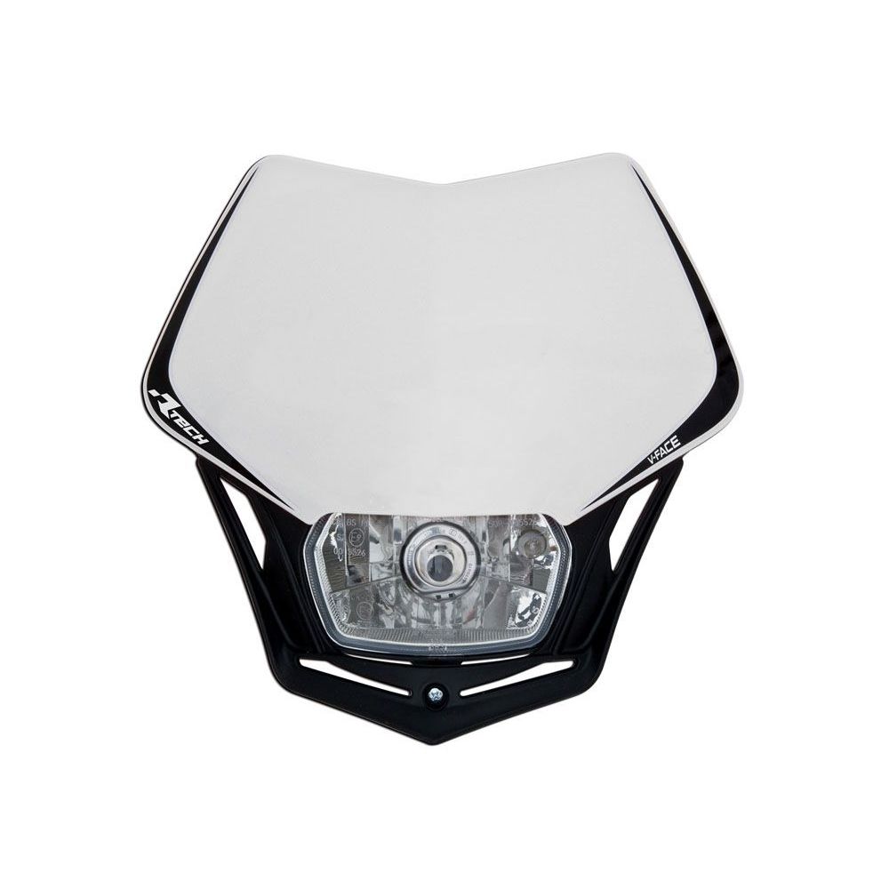 V-face Headlight White-black Universal - Grafite Offroad