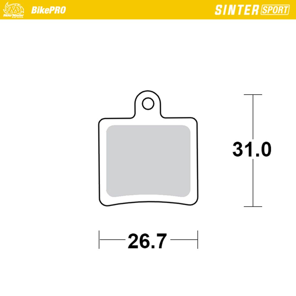 Brake Pads Bicycle Sinter Sport: Hope Mini - Grafite Offroad