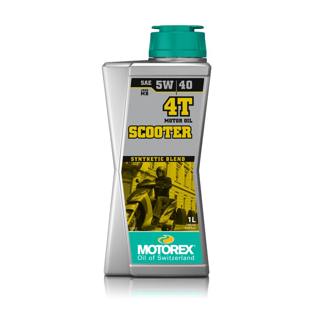 Scooter 4t 5w40 Jaso Mb Bottle 1 Ltr - Packaging 10 Pz - - Grafite Offroad