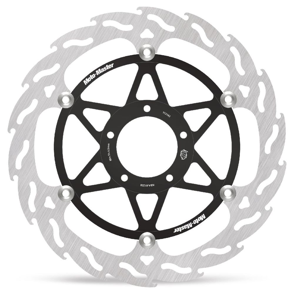 Brake Disc Road Flame - Floating - Front Right - Ducati: 1199 Panigale - Grafite Offroad