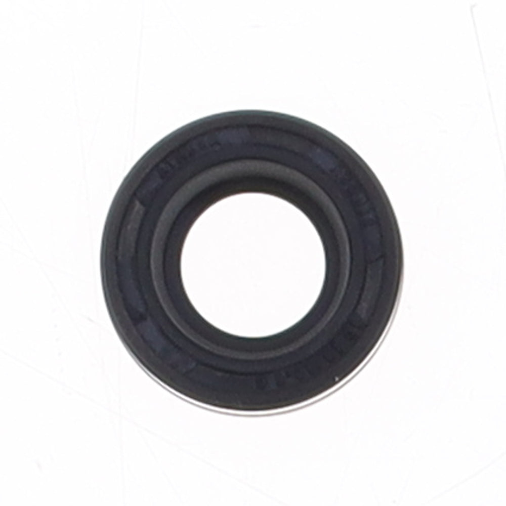Oil Seal with Rubber Exterior 10x18,5x6 mm in NBR with one Seal-lip and Spring