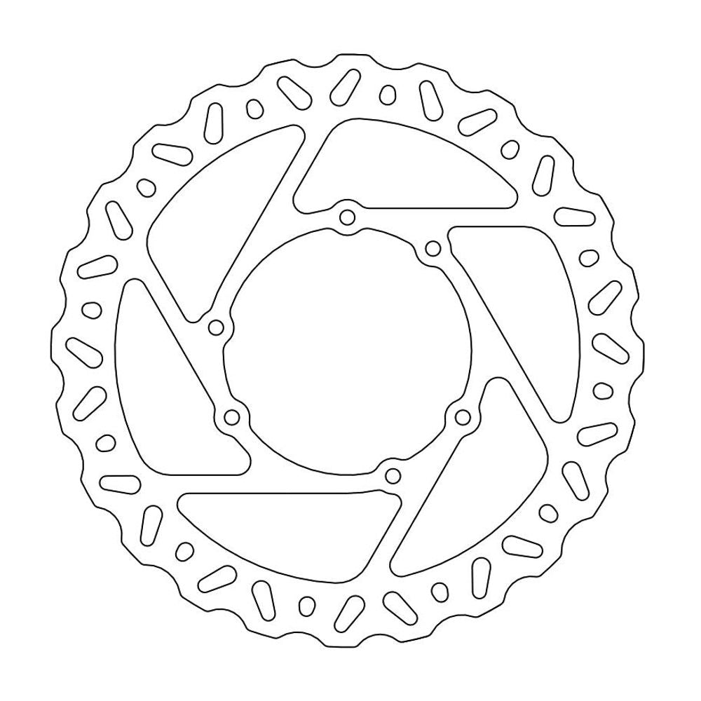 Brake Disc Off-road Nitro - Front - Honda: Crf250/450 2015-> 260mm - Grafite Offroad