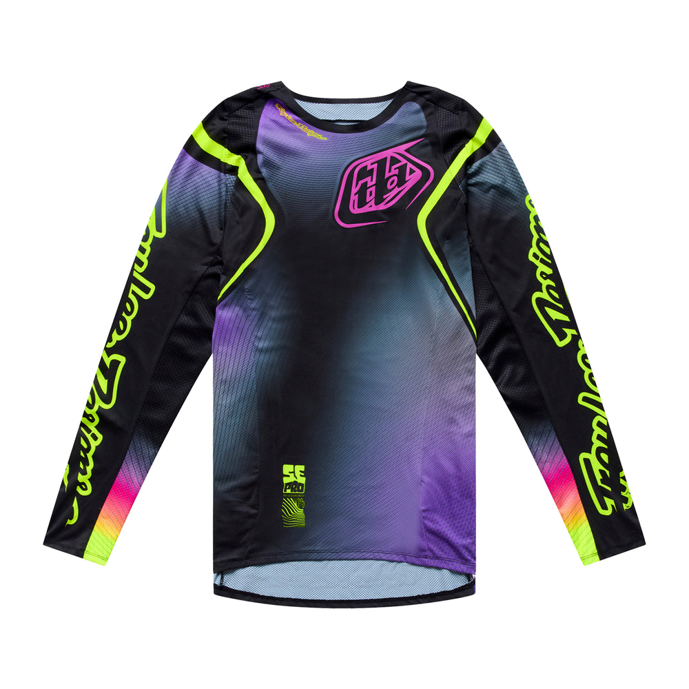 T-shirt SE Pro - Wander - Black / Purple - M Troy Lee Designs - Grafite Offroad