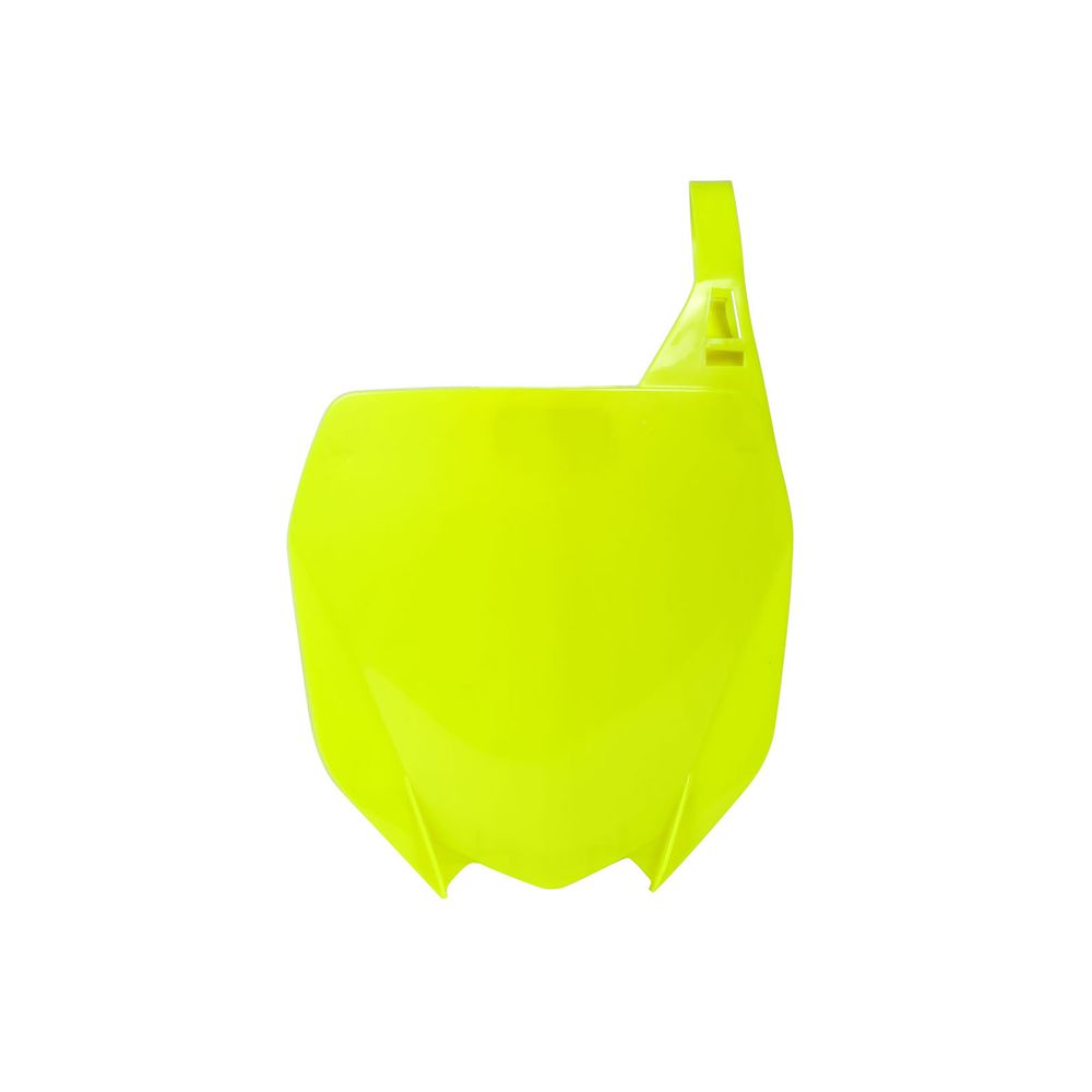 Front Number Plate Neon Yellow Replica Yamaha - Grafite Offroad