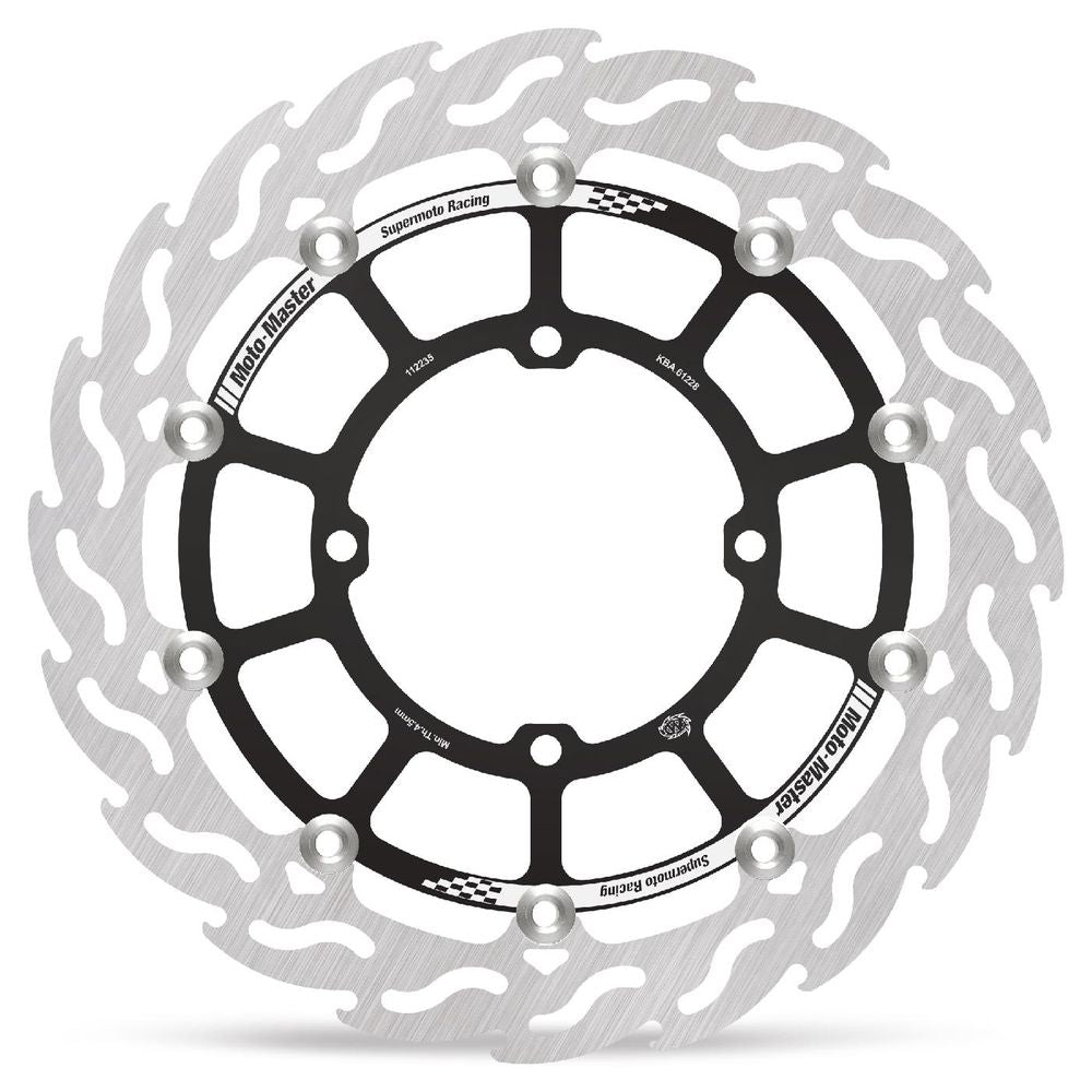 Brake Disc Supermoto Flame Racing - Front - Kawasaki: Kx125/250/250f/450f - Grafite Offroad