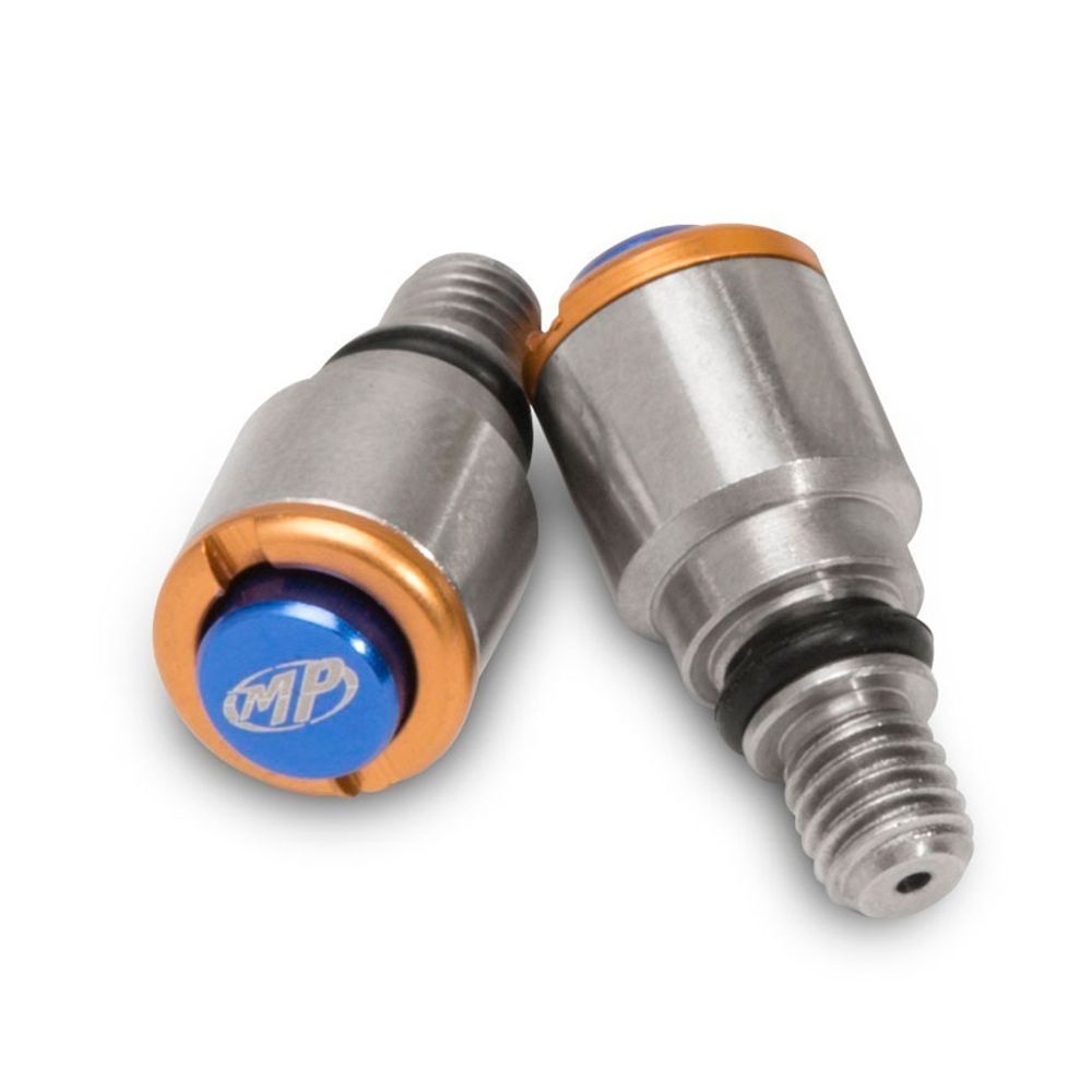 Micro Bleeder, M5x0.8, Silver - for Showa Forks - Grafite Offroad