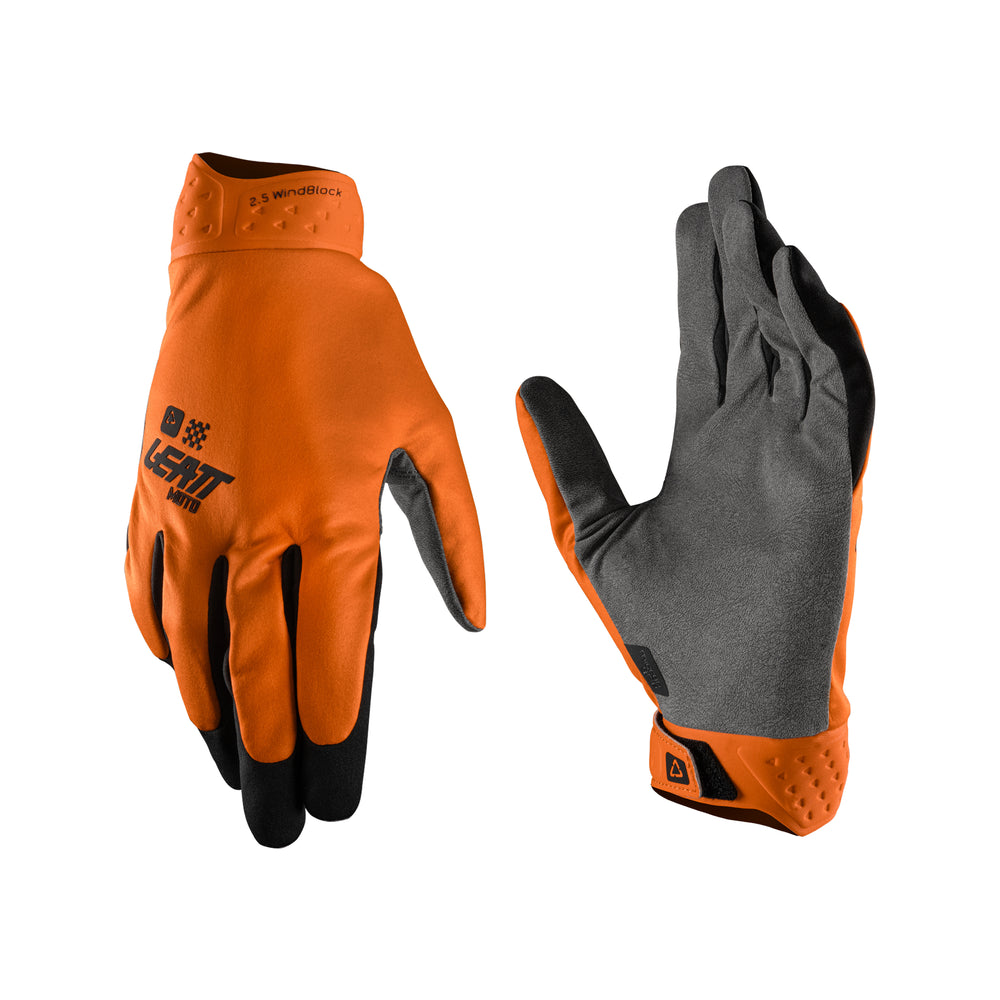 Glove Moto 2.5 WindBlock Leatt - Grafite Offroad