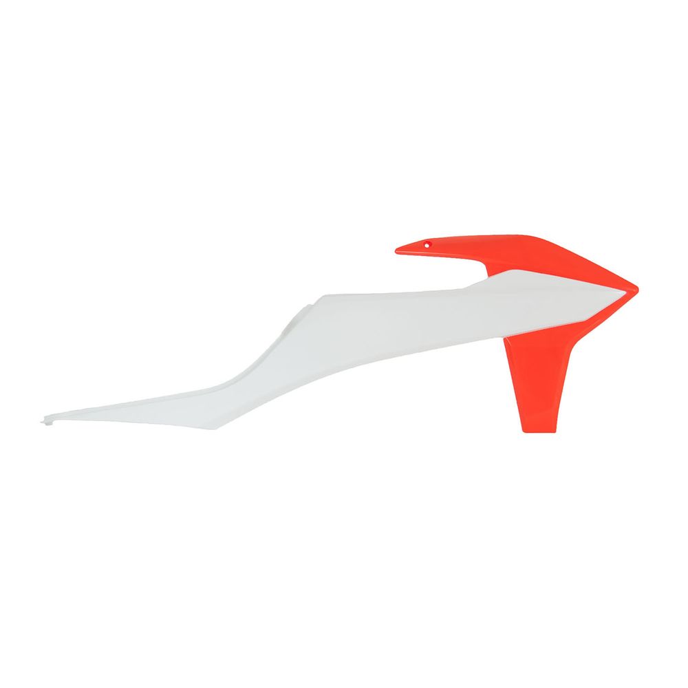 Radiator Scoops White-k Orange Replica Ktm - Grafite Offroad