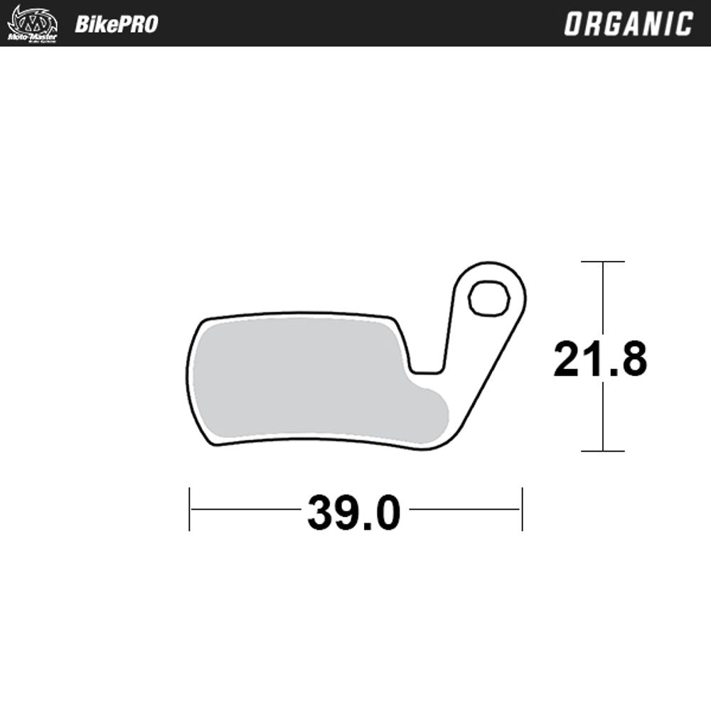 Brake Pad Bicycle Organic - Magura Marta - Grafite Offroad