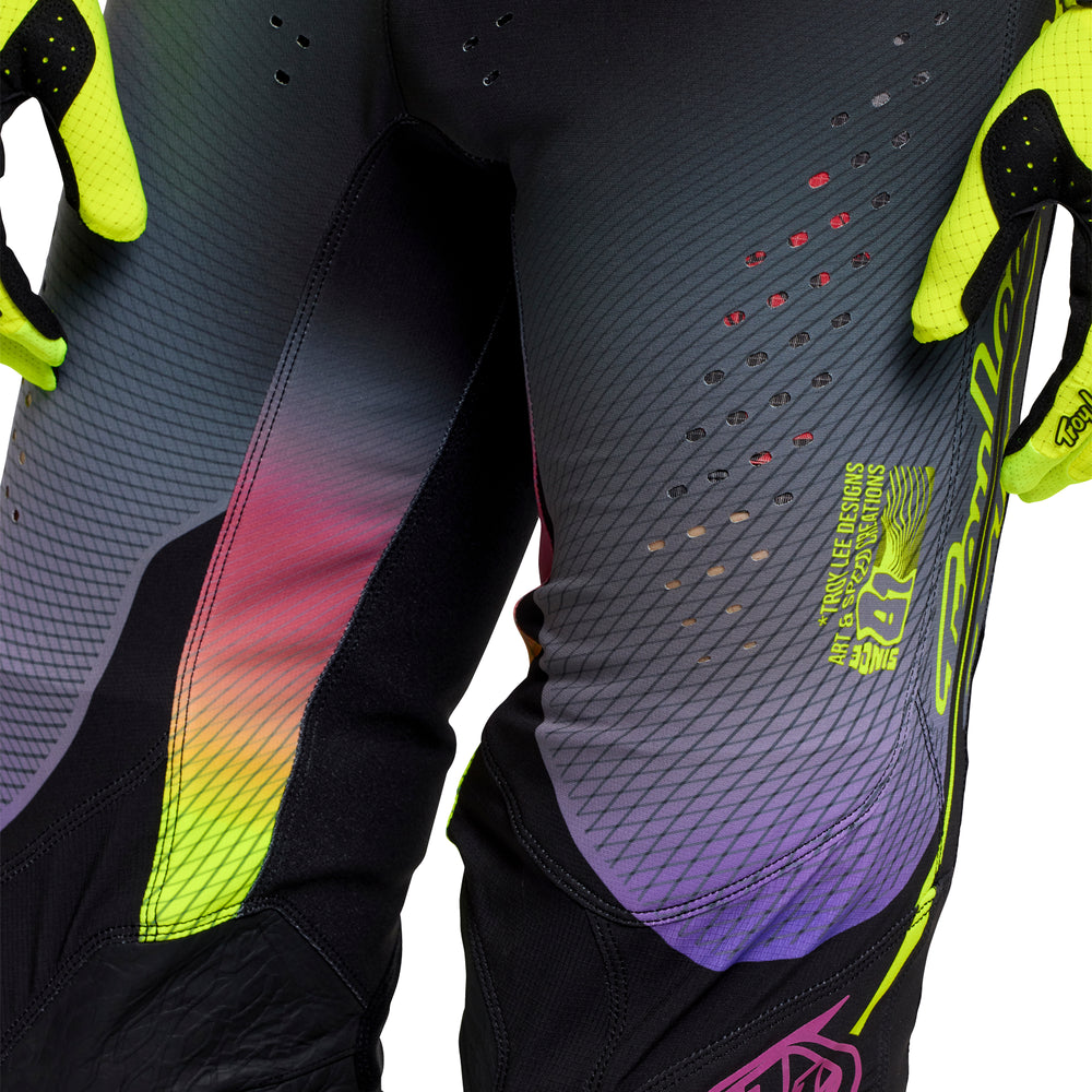 Pantalon SE Pro - Wander - Noir / Violet - 36 Troy Lee Designs